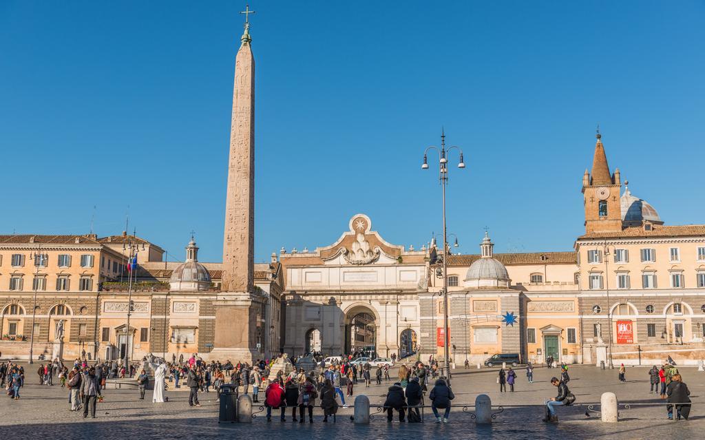 فيلا Martina A Piazza Del Popolo روما المظهر الخارجي الصورة